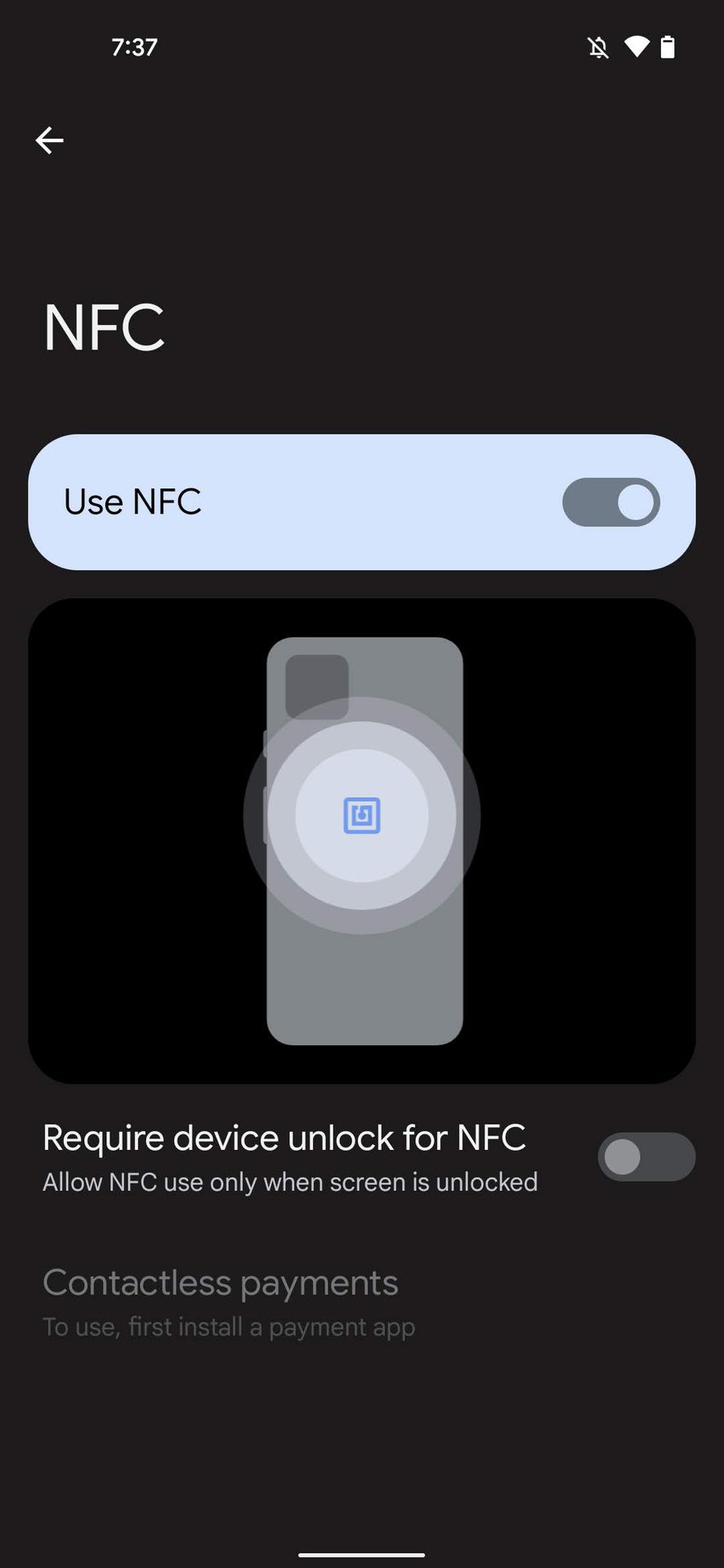How to turn on NFC on Android 4