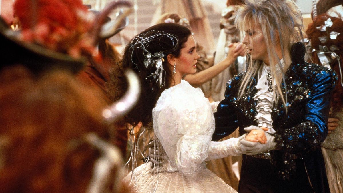 David Bowie and Jennifer Connelly dance in Labyrinth - best movies leaving streaming services this month