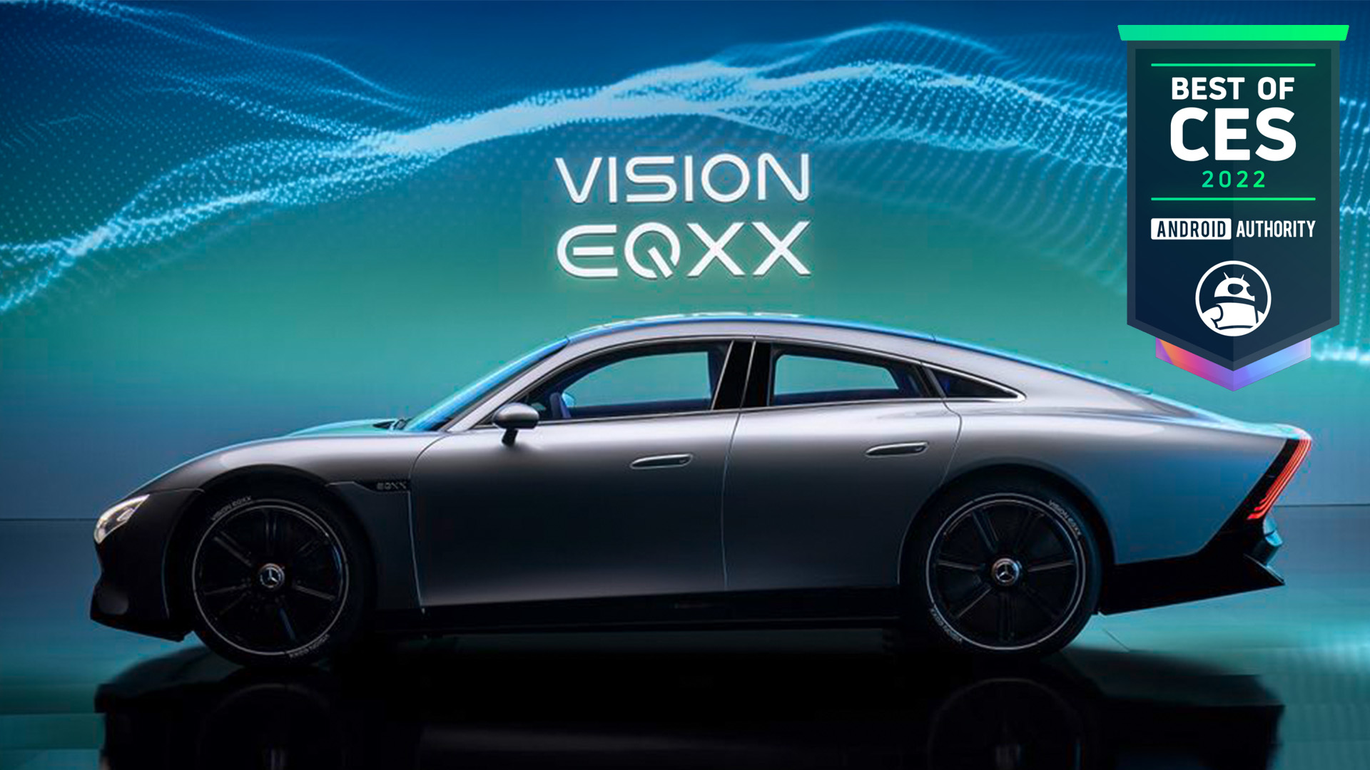 Mercedes Benz EQXX Android Authority Best of CES 2022 Award winner