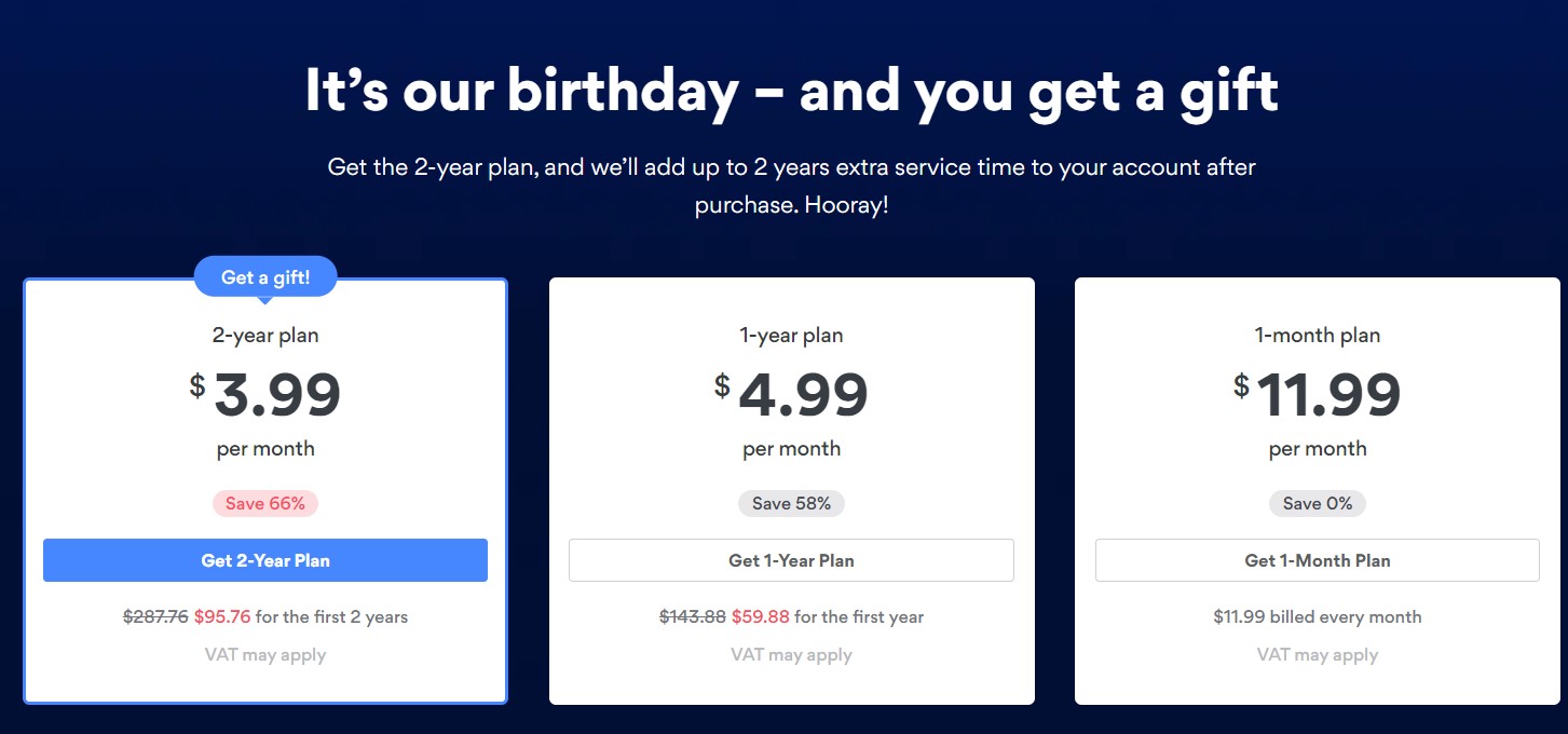 NordVPN Two Year Deal