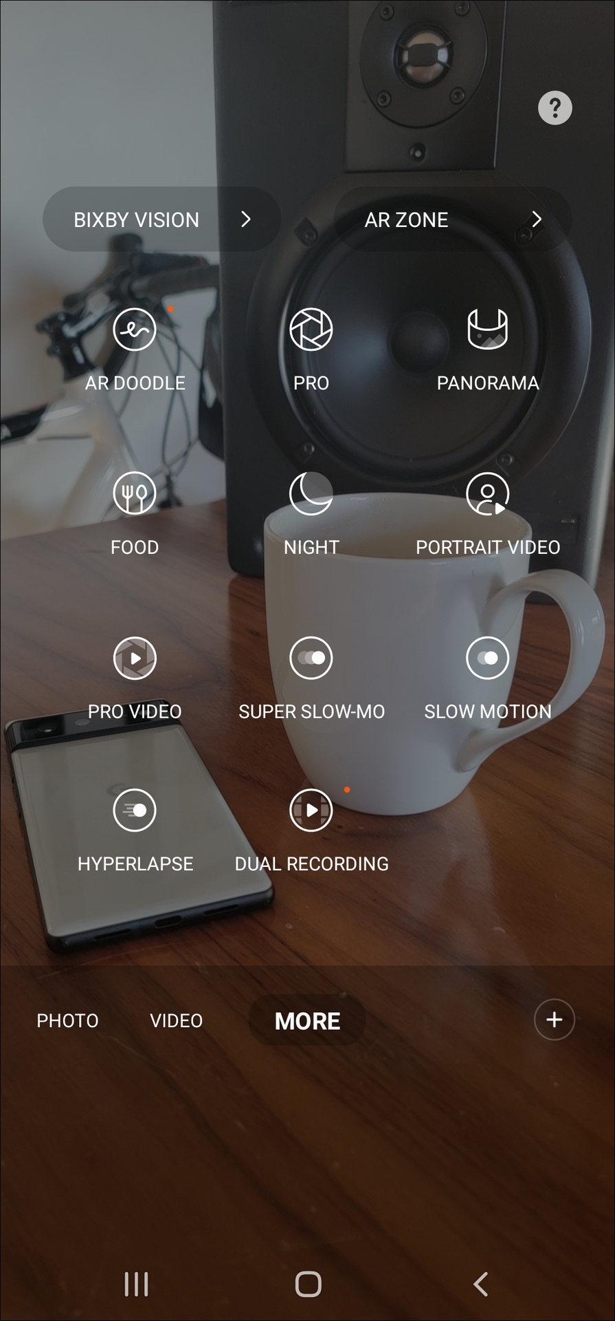 One UI Camera Modes