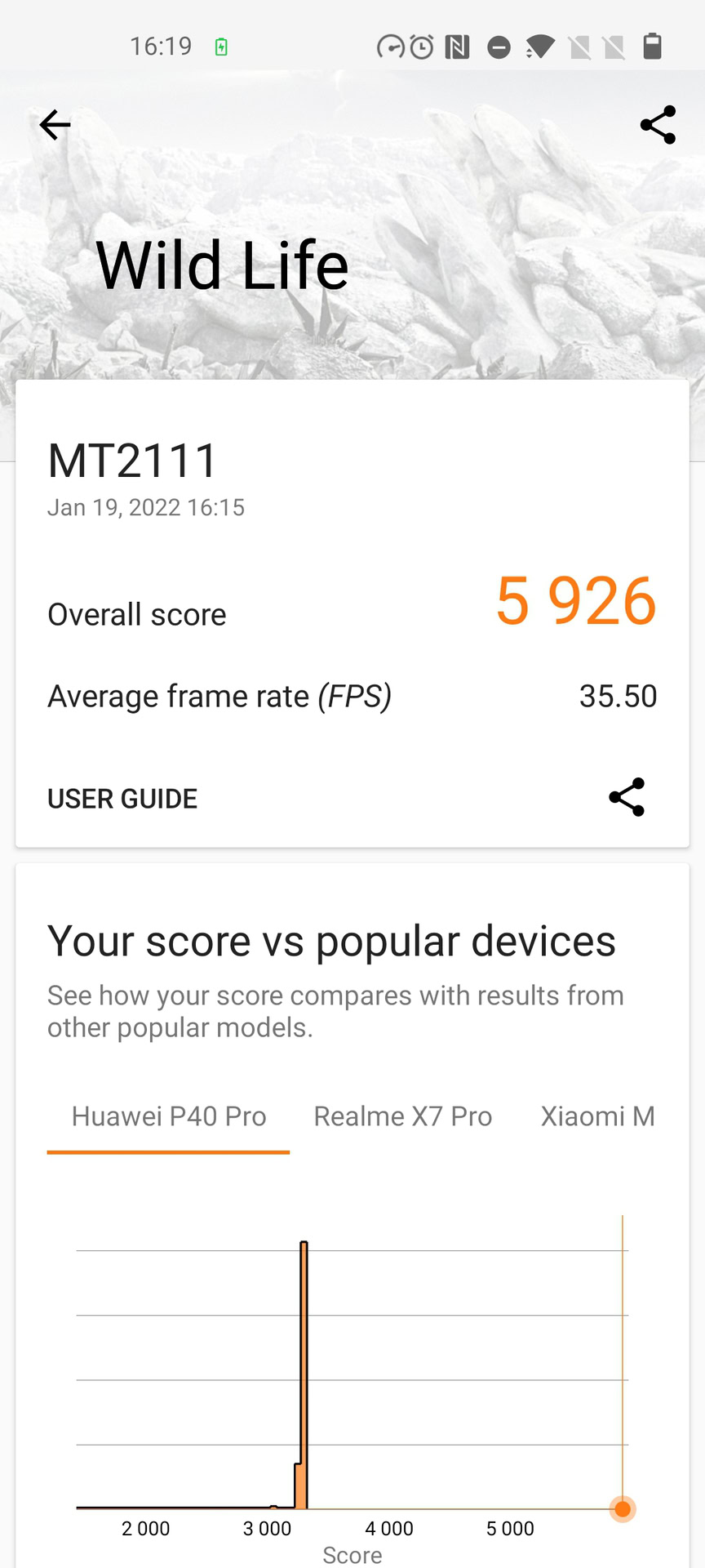 OnePlus 9RT 3Dmark score high performance