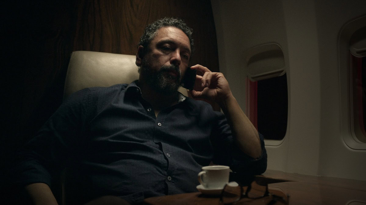 Ozark season 4 image of Navarro on the phone