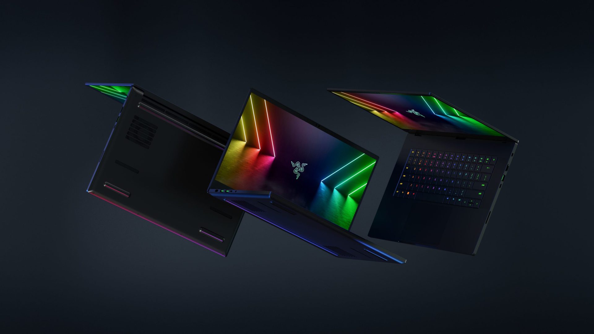 R Λ Z Ξ R on X: Give your desktop a fresh look with the 'Razer Fusion',  our official Razer Blade 14” wallpaper that sports a design that unites red  and green