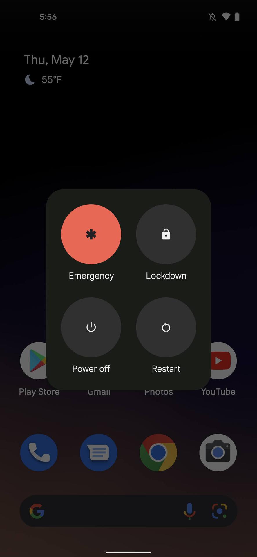 Перезагрузите телефон Android 12 2 — как выйти из безопасного режима