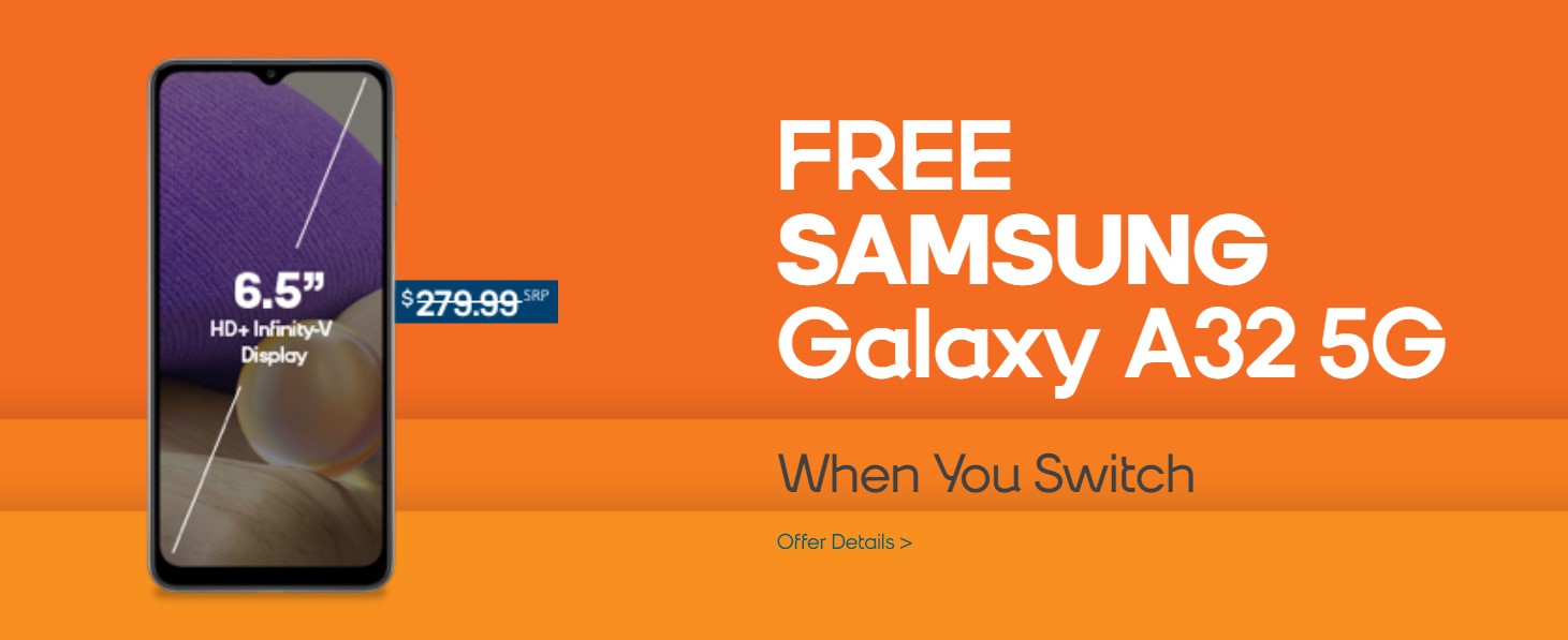 Samsung Galaxy A32 5G Boost Mobile Deal