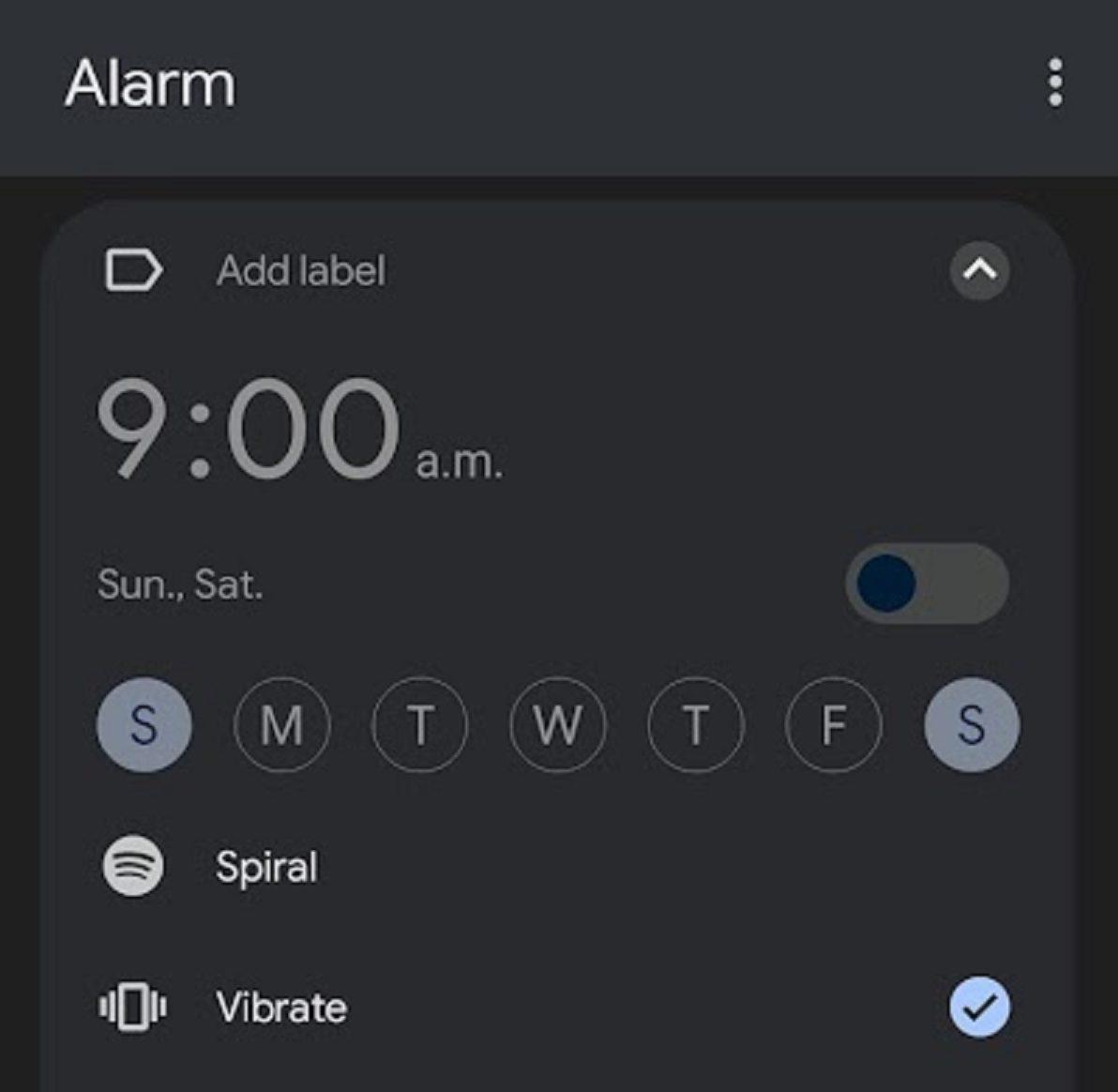 Set Spotify Alarm Android 3