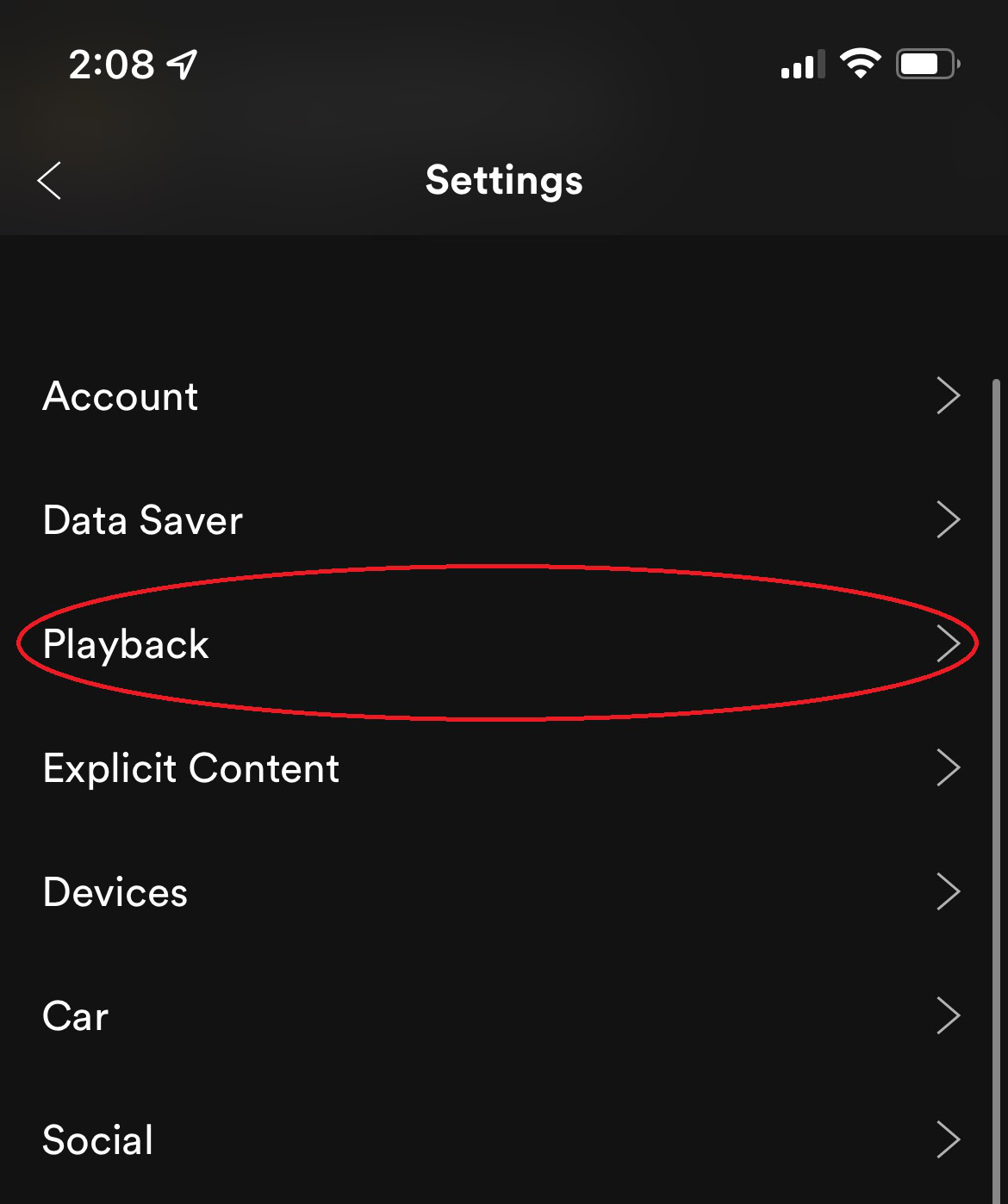 Spotify Apple EQ Step 2