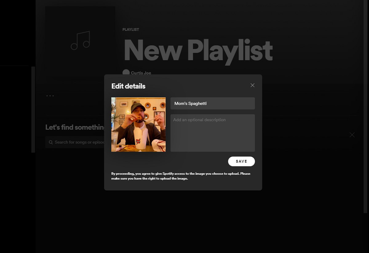 Spotify Playlist Custom Name 4