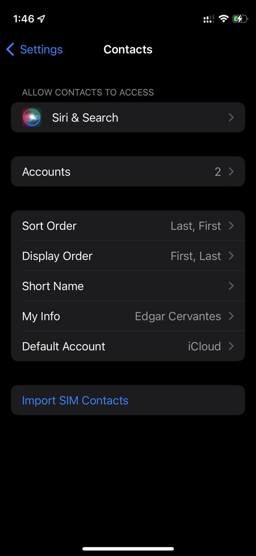 Sync Contacts from iOS to Google 2