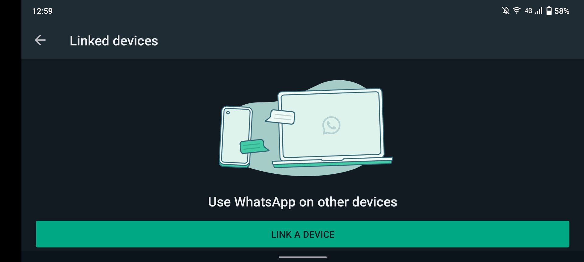 WhatsApp linked devices