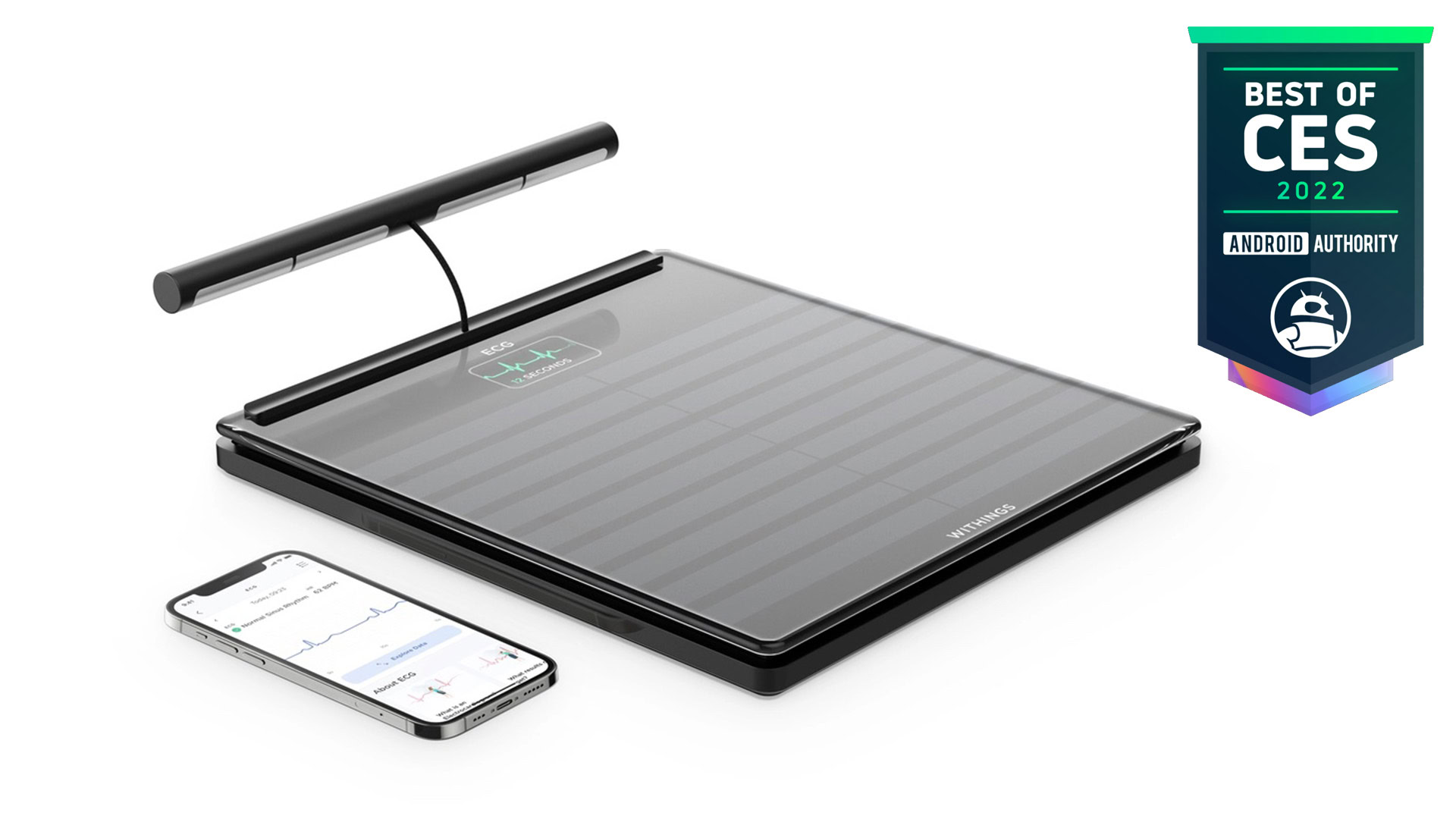 Withings Body Scan smart scale Android Authority Best of CES 2022 Award winner