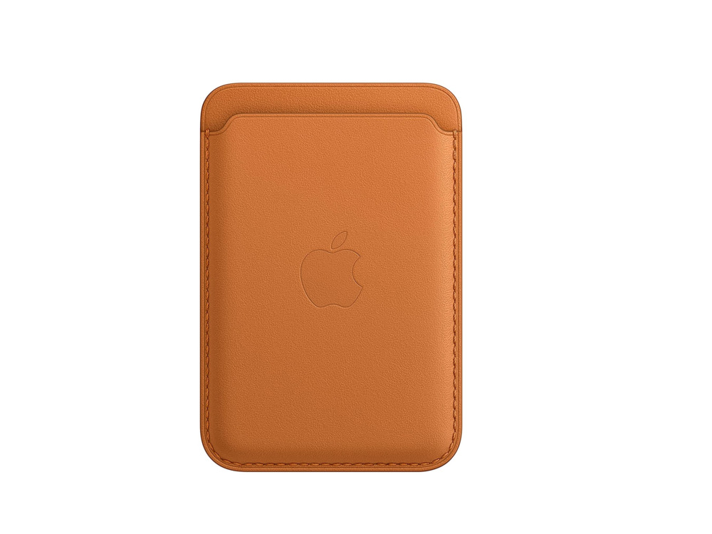 apple leather wallet