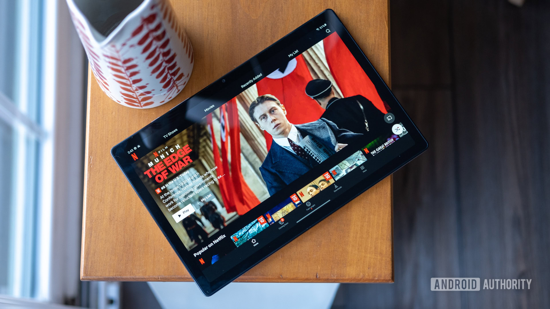 Samsung Galaxy Tab A8 Netflix