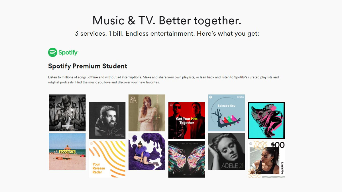 spotify premium student hulu 1