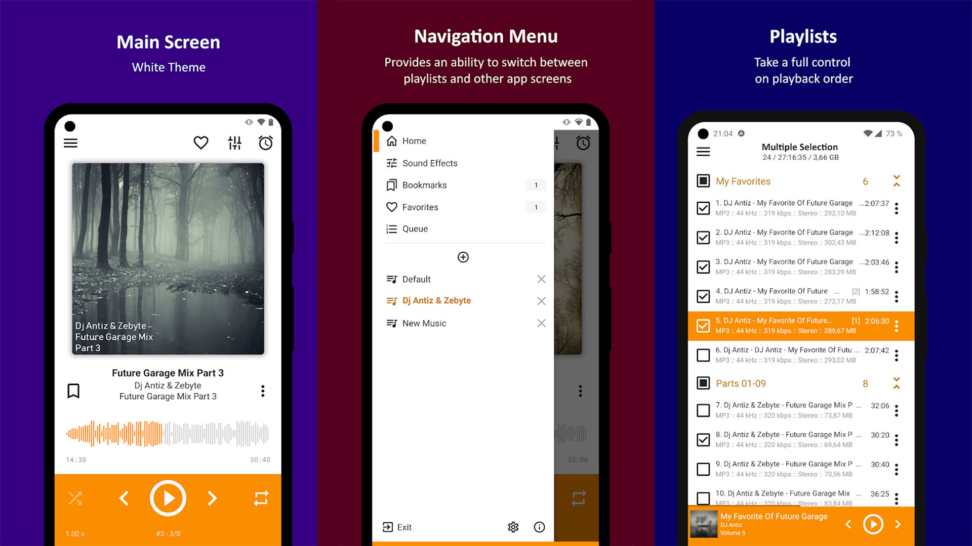 Audio Player - Music Player APK pour Android Télécharger