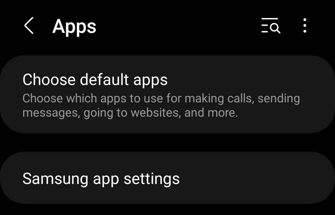 Android Settings