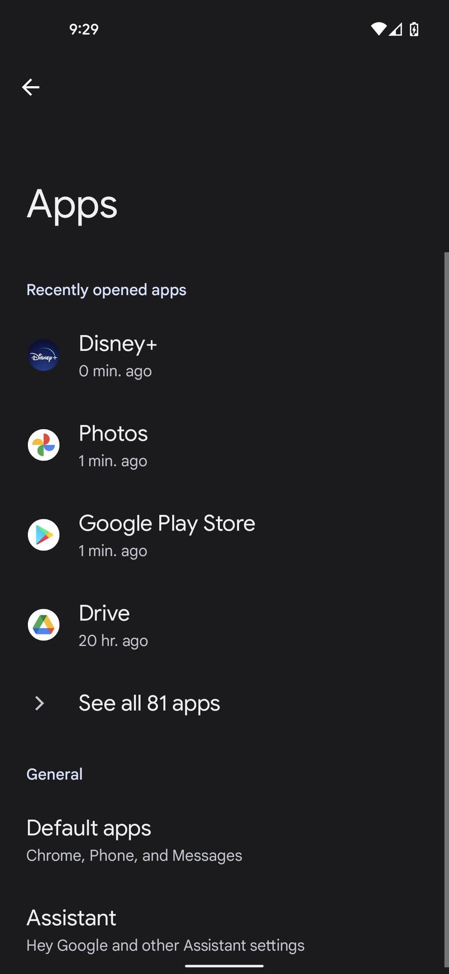 Clear storage and data on Android 2 - Disney Plus not working