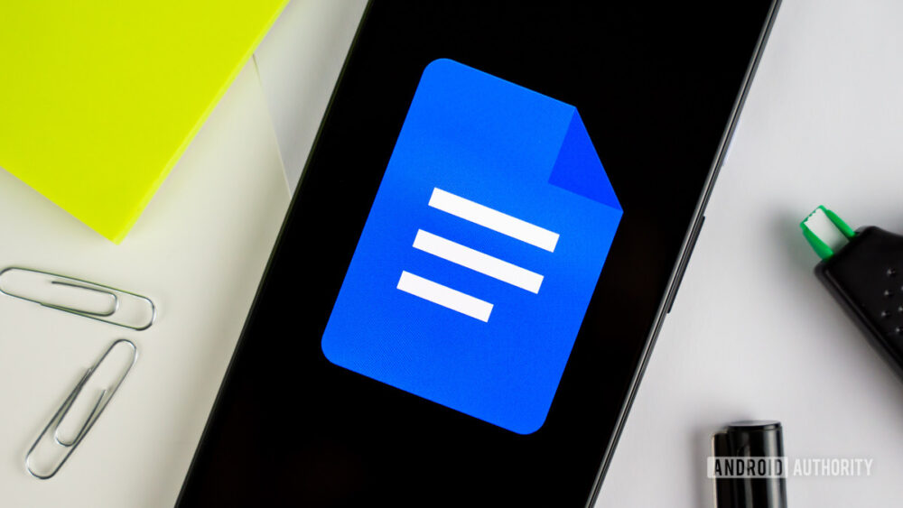 Google is working on giving the Docs Android app a few web features ...