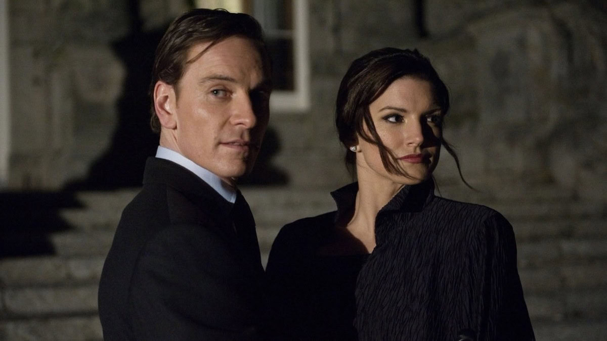 Gina Carano and Michael Fassbender in Haywire