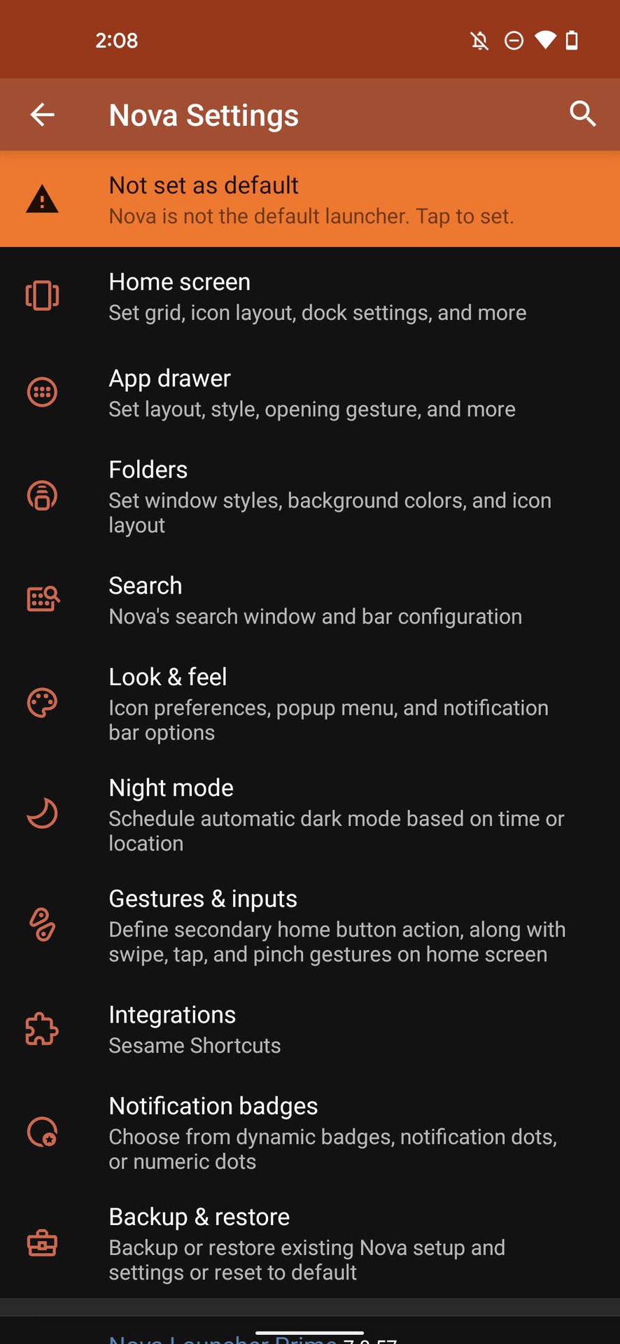 How to hide apps in Nova Launcher 1