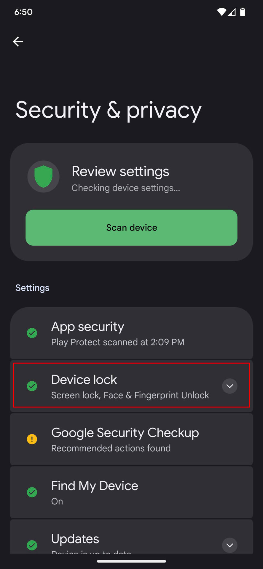 How to set an unlock password or PIN on Android 13 2