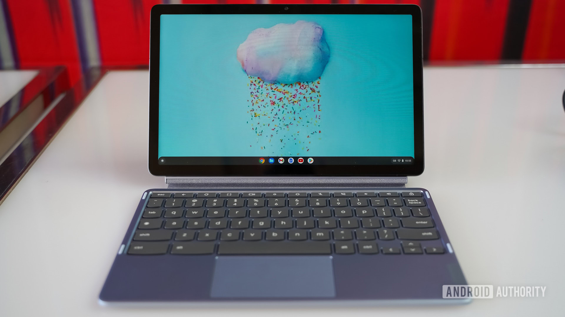 Lenovo Duet 3 Chromebook front display