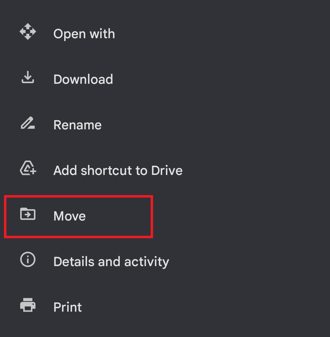 Move mobile Drive