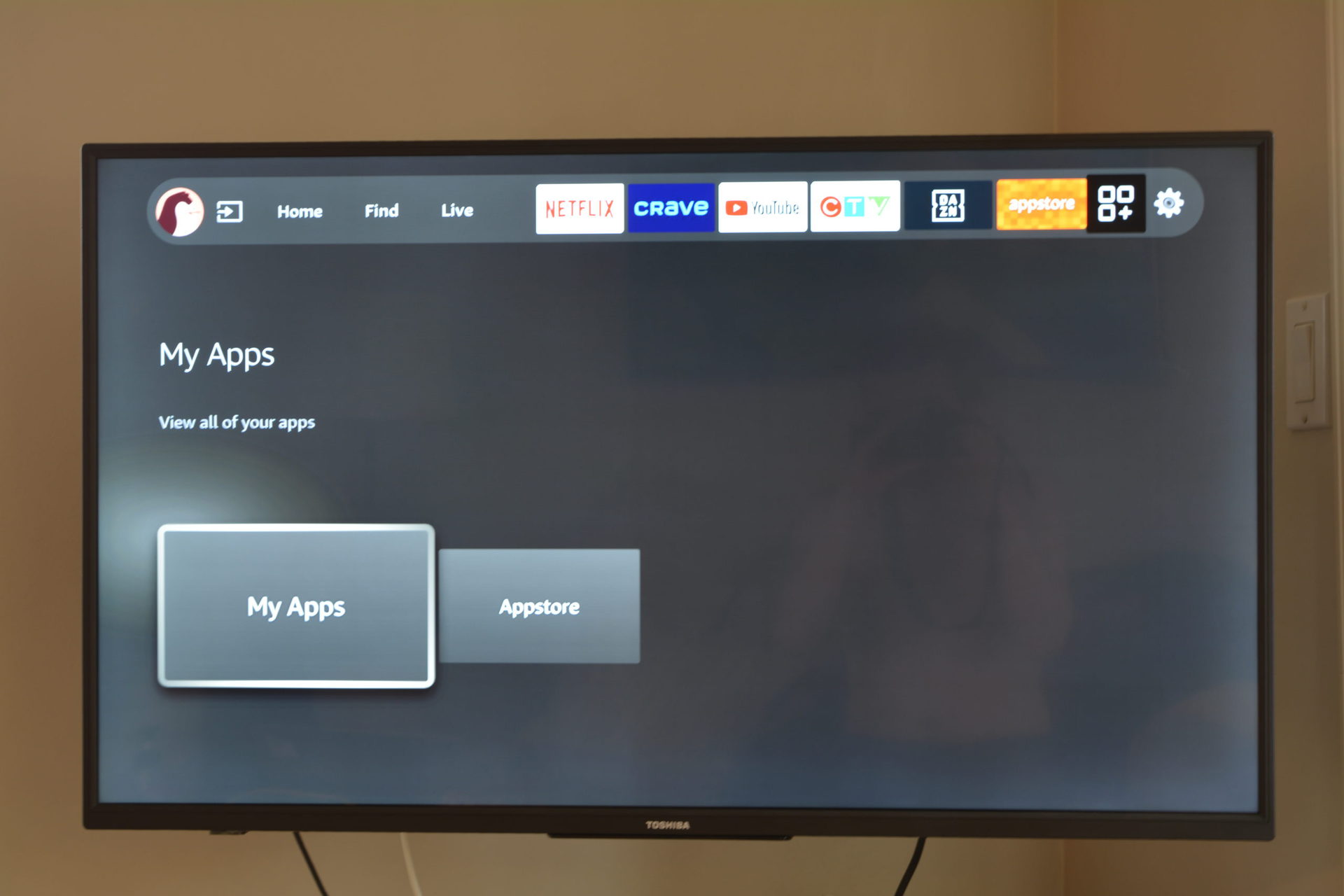 My apps Fire TV