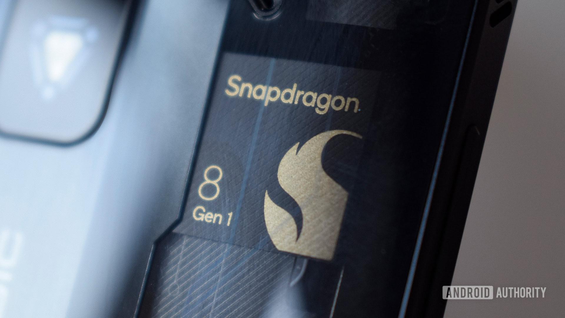 Qualcomm Snapdragon 8 Gen 1 logo