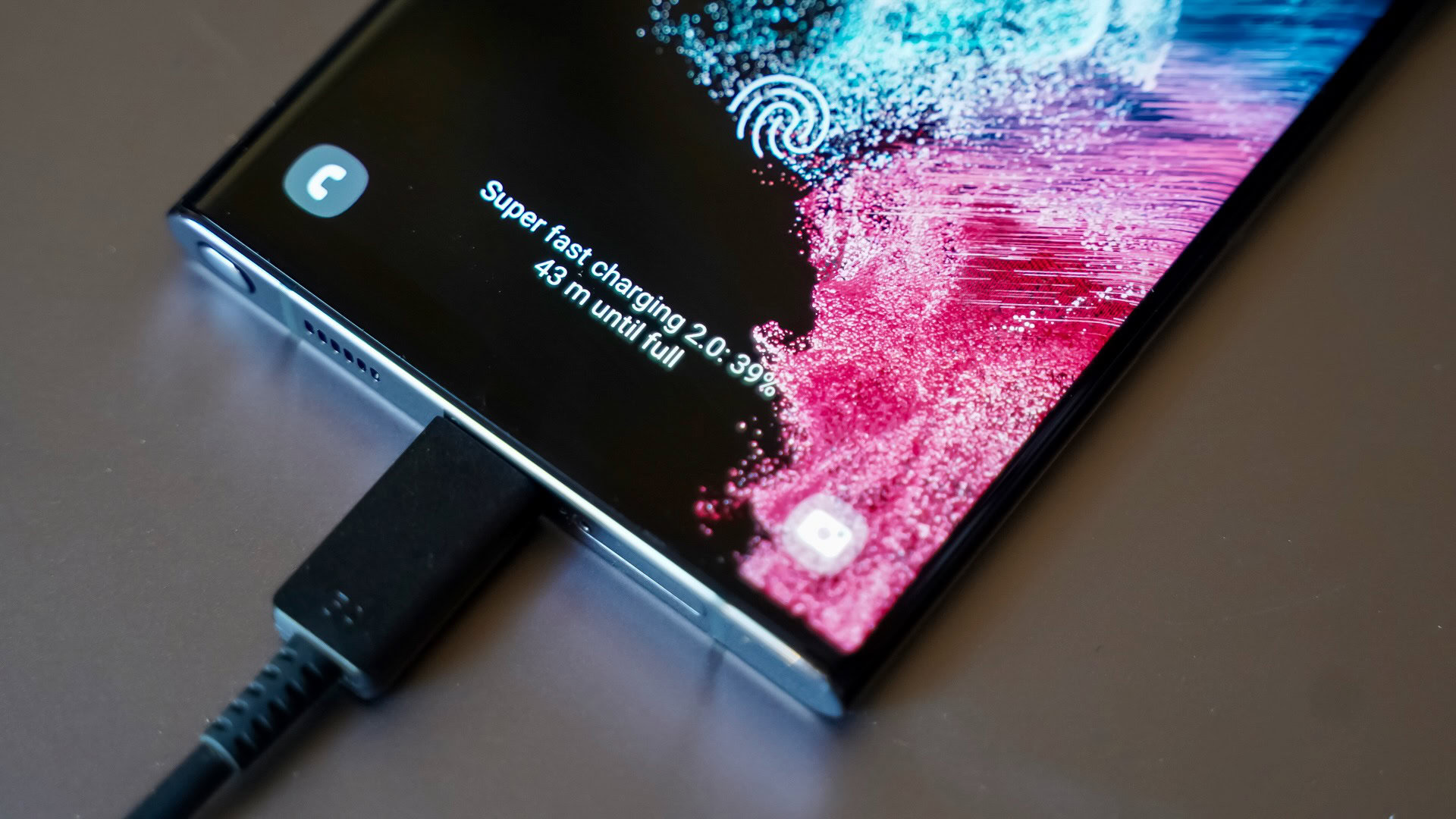 Samsung Galaxy S20 Ultra Rapid charging