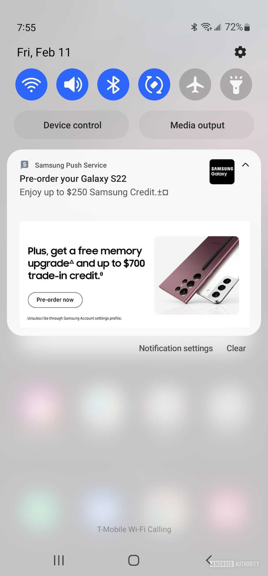 Samsung Galaxy S22 Ultra ads