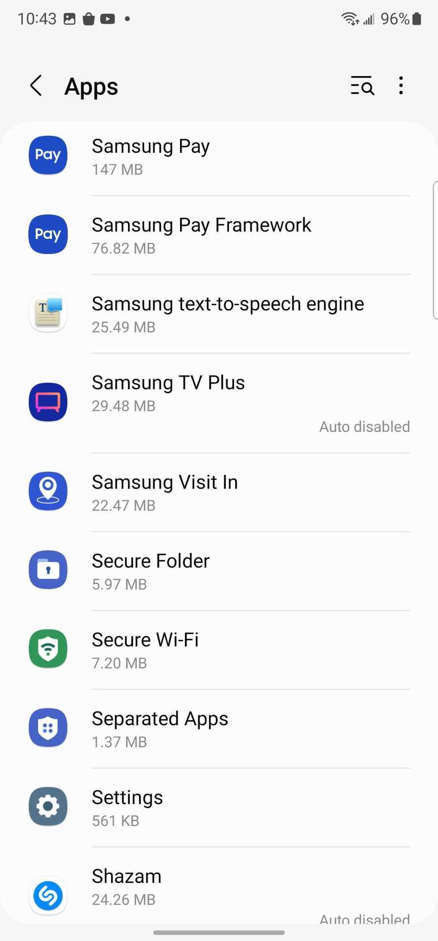 Samsung Pay settings for turning off ads 1