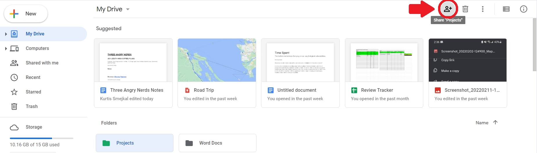 How to Share a Folder on Google Drive