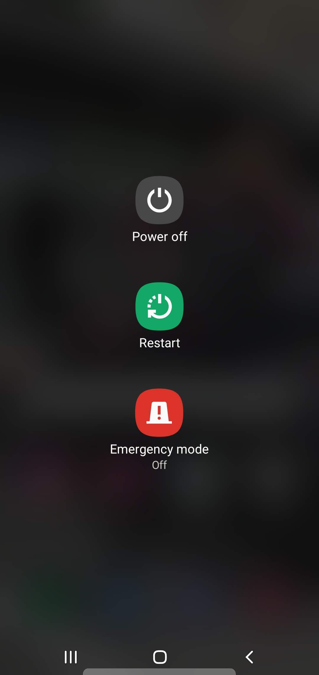 Turn off Samsung phone from notification panel 3