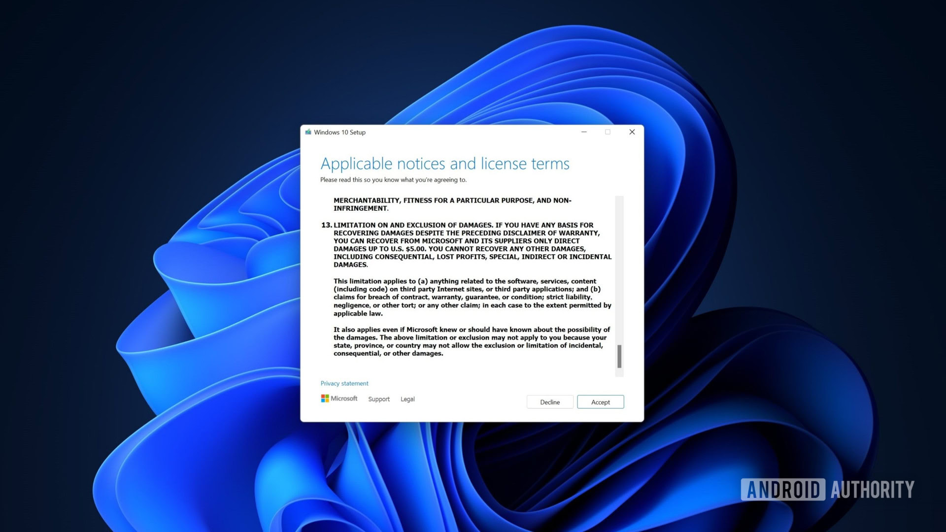 Windows media creation tool lisence agreement
