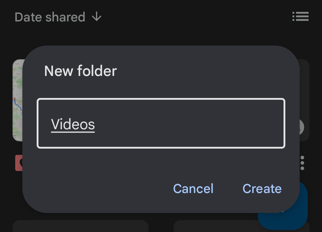 create folder