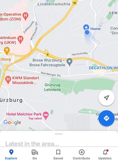 How do I correct my location on Google Maps?