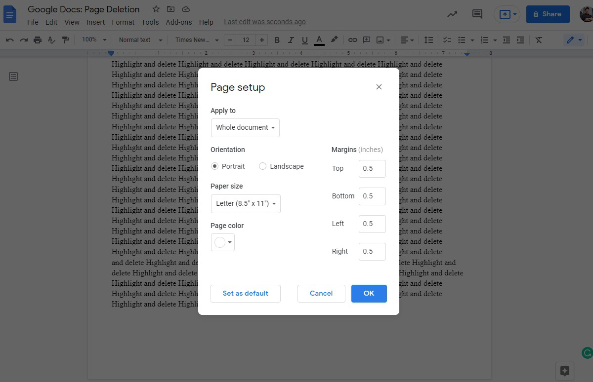 lower margin number effect