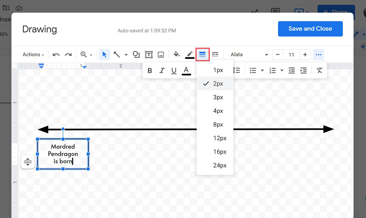 make a border around that box