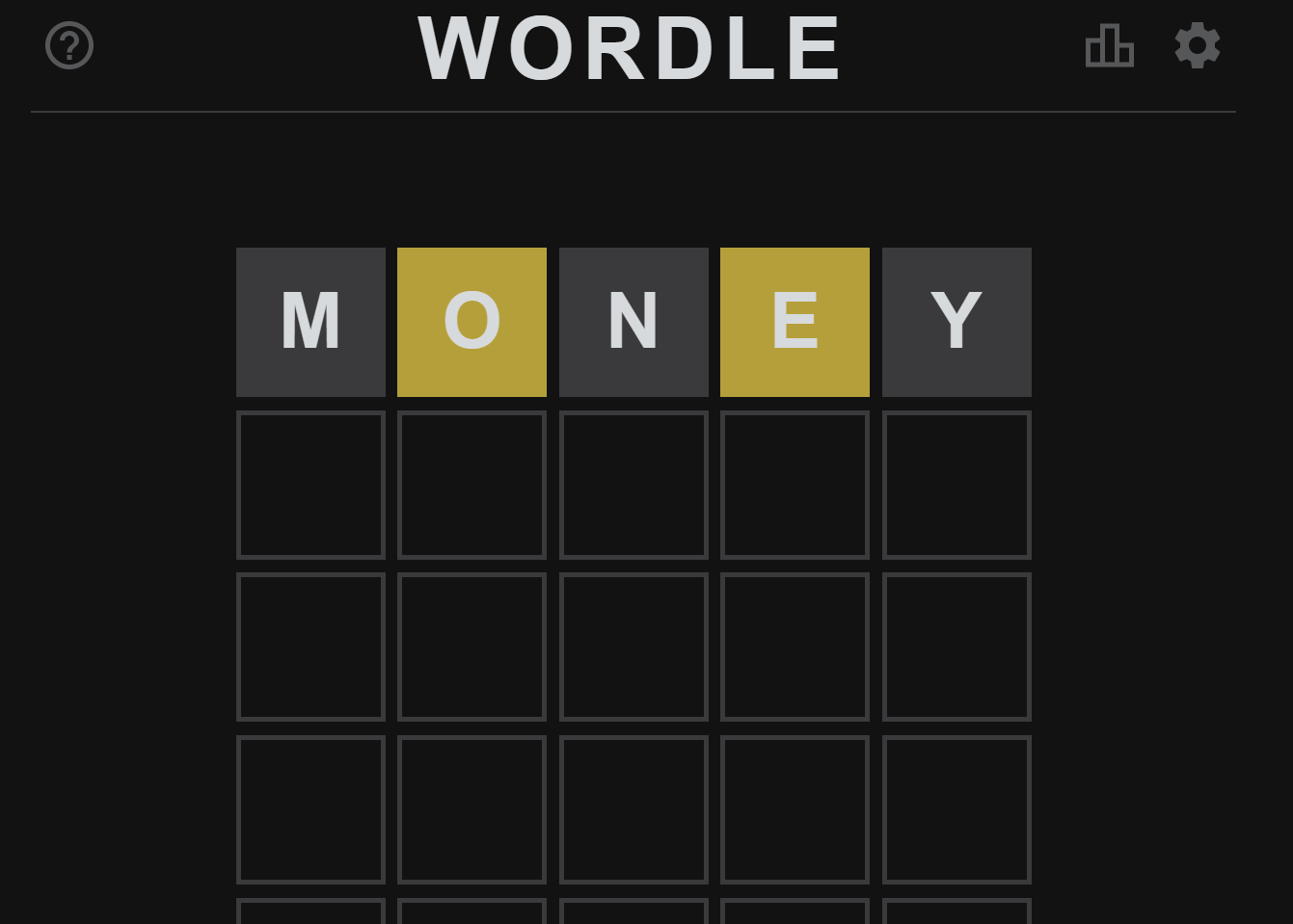 money wordle