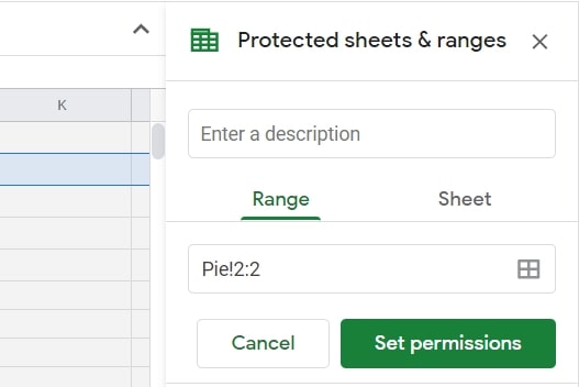 protected sheets and ranges