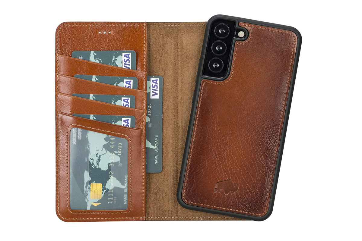 blackbrook wallet natural leather wallet with four card slots
