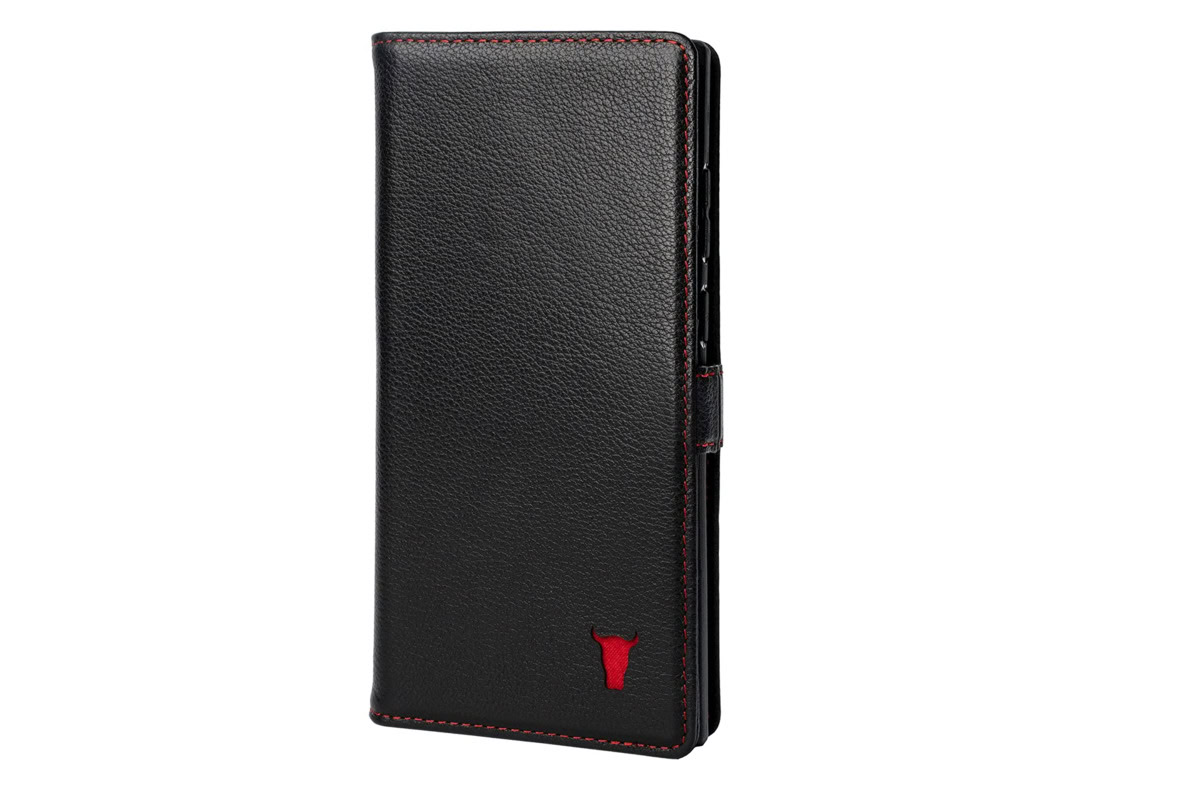 Torro Leather Credit Card Holder (for Cash and Cards) - Black