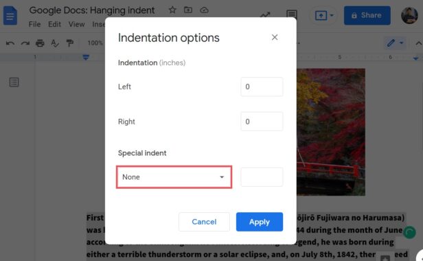 How to do a hanging indent on Google Docs - Android Authority