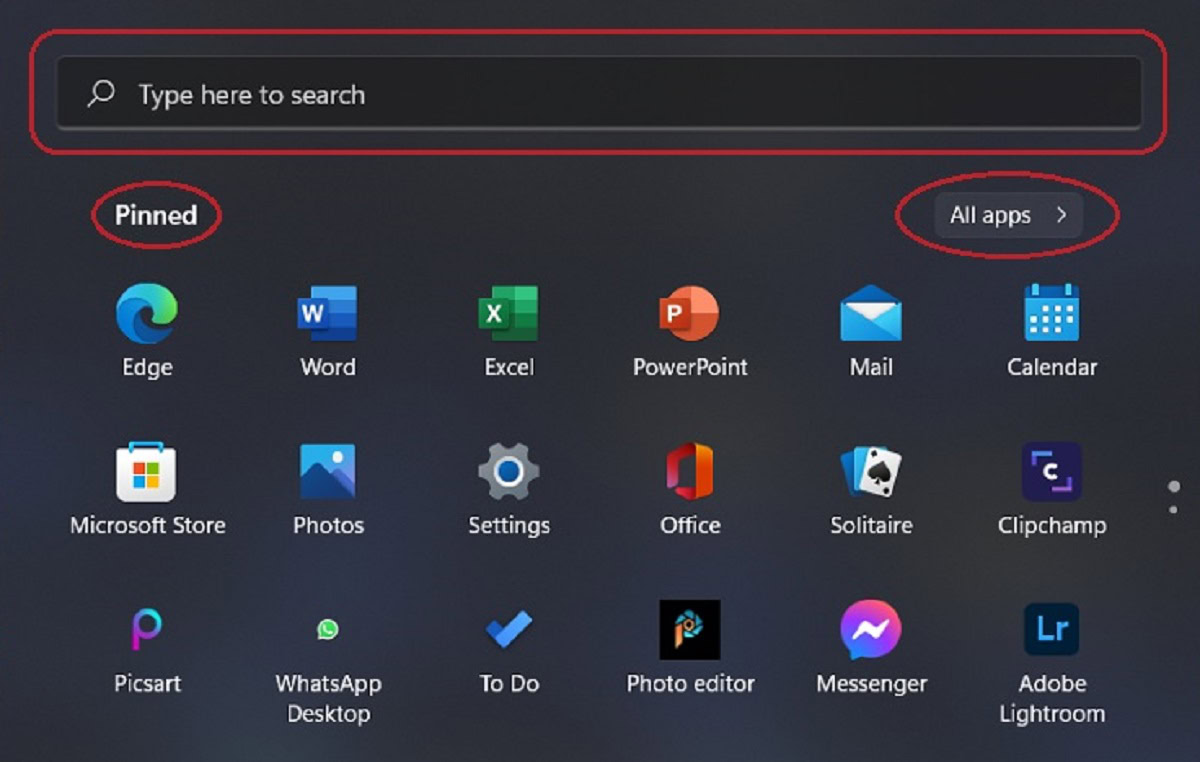 ways in which to uninstall apps in Start menu