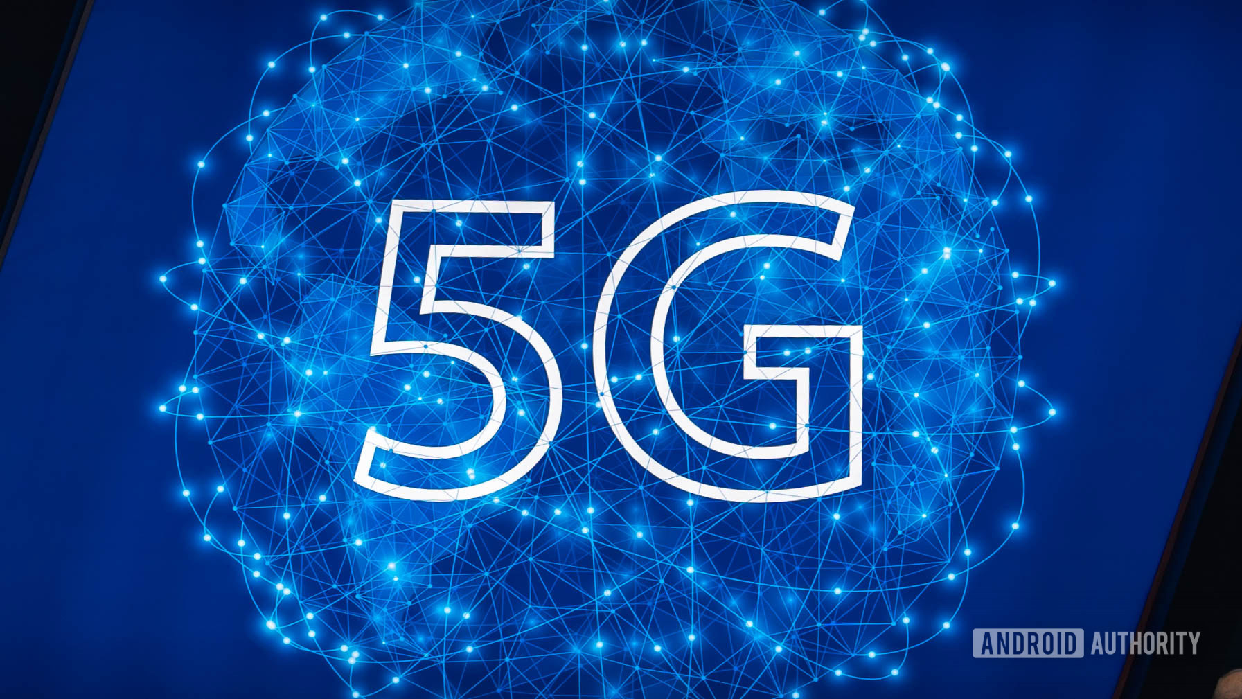 ग्राफिक पर 5G लोगो