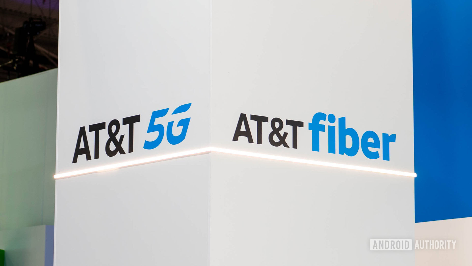 ATT 5G and Fiber logo
