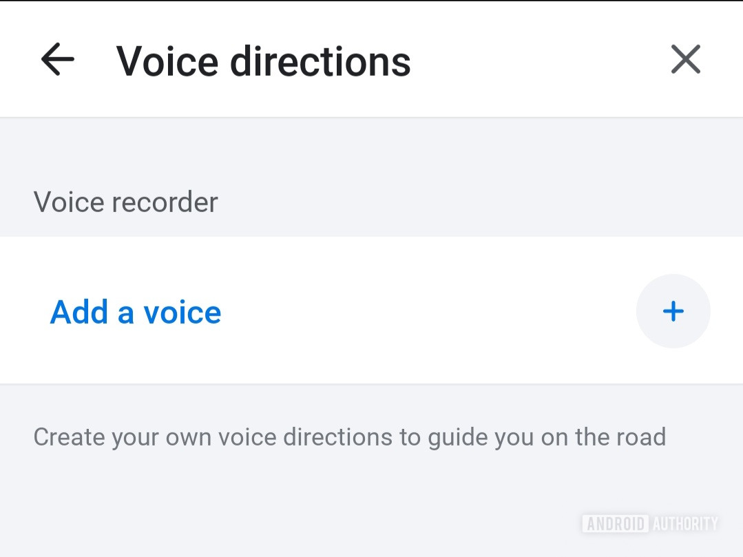 Add a voice Waze
