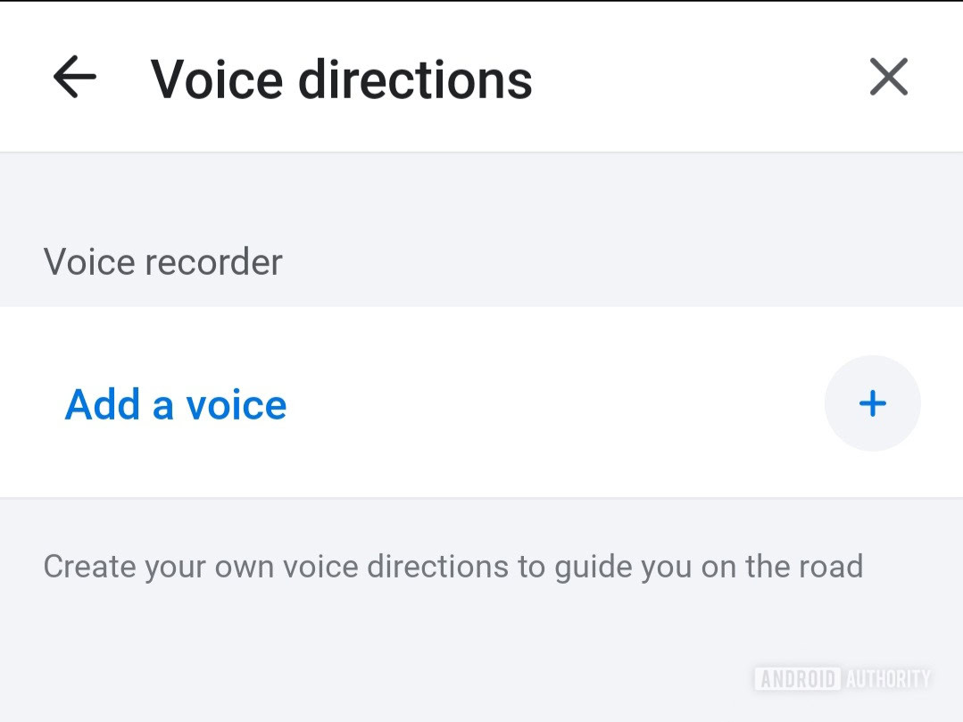 Add a voice Waze